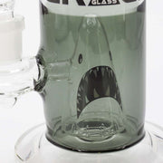 Grace Glass | Shark Attack Bong (Smoky Grey) - H:27.5cm - Ø:65/25mm - SG:18.8mm